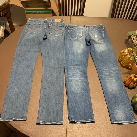 Lot Of 6 Women’s Designer Jeans- Levi’s, Gap Various Sizes 27-31. - Picture 4 of 6